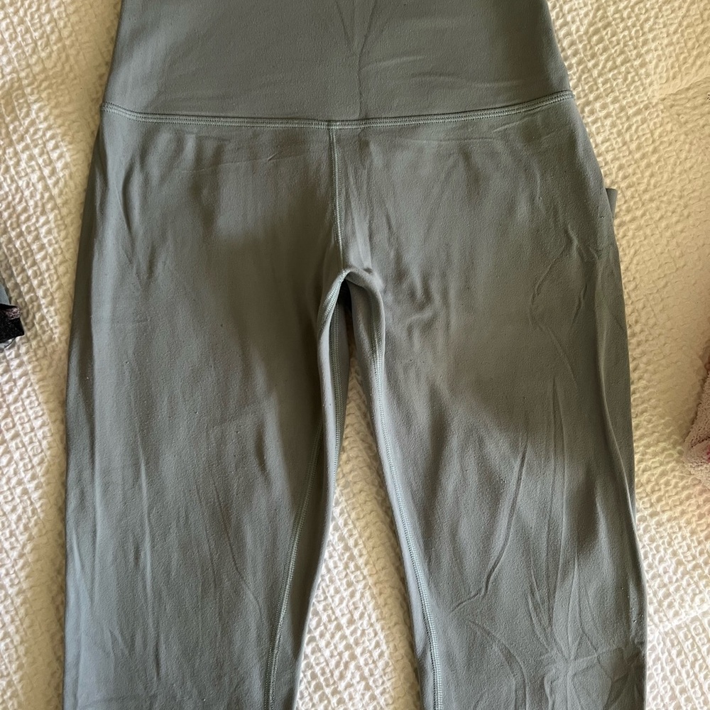Lululemon ice/light blue align leggings